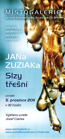 Jan Zuziak pozvánka Místogalerie